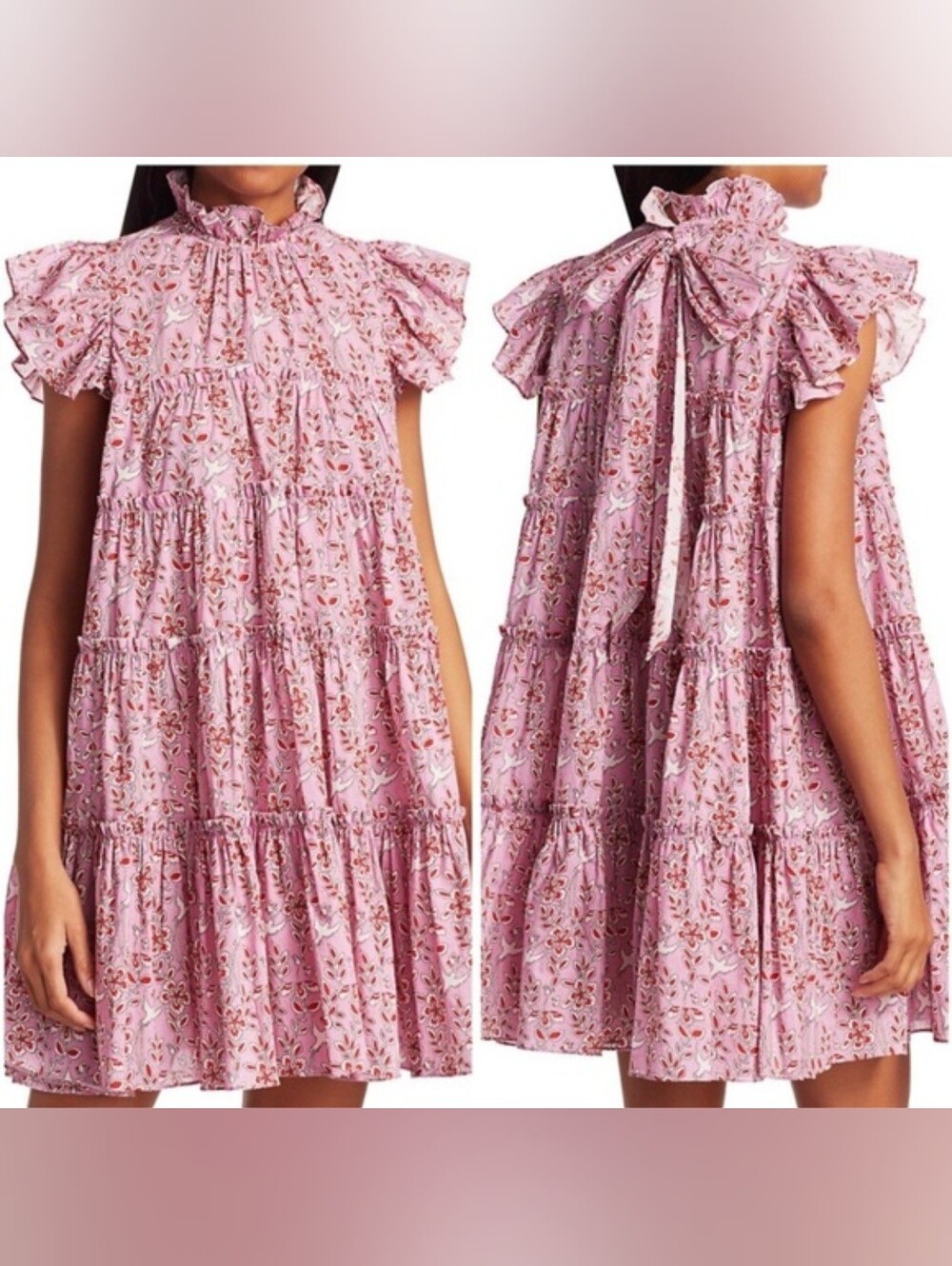 Rhode resort pink Eden Tiffany dress size Small